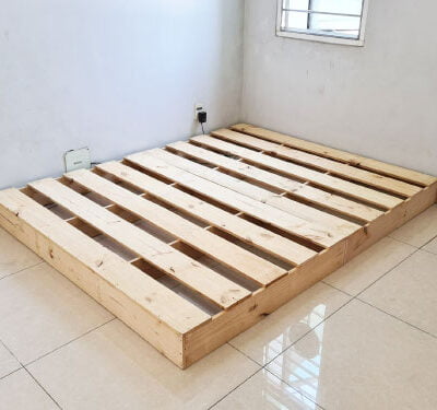 Giường gỗ Pallet