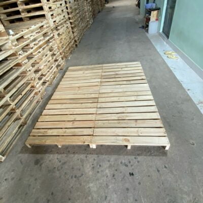 Pallet gỗ 2 hướng nâng