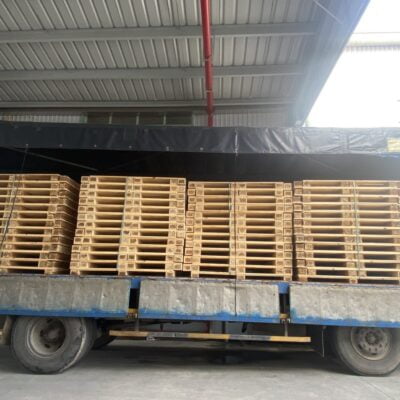 Pallet gỗ 2 hướng nâng