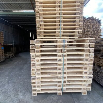 Pallet gỗ 2 hướng nâng